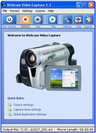 Webcam Video Capture screenshot